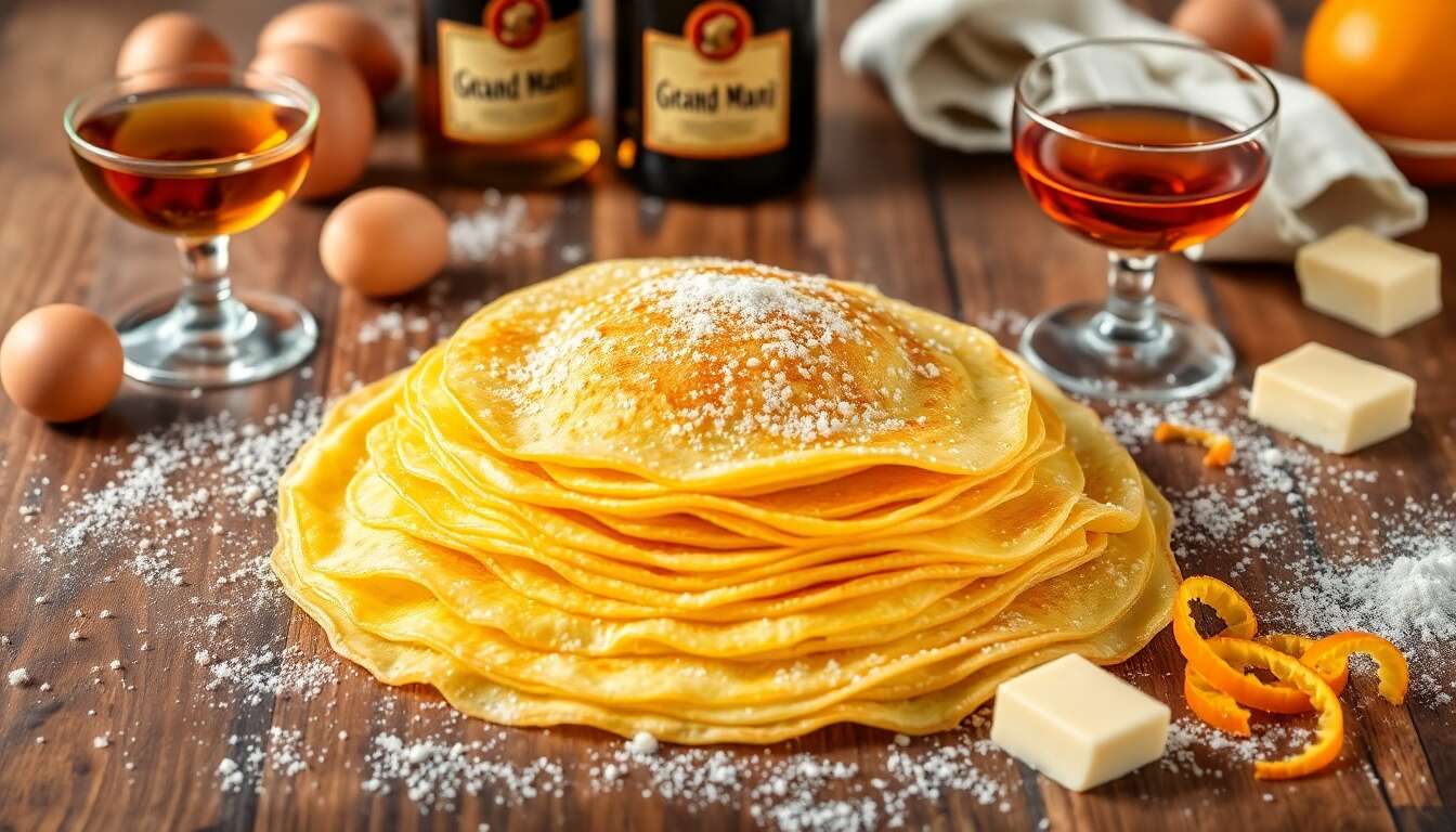 Crêpes Faciles au Grand Marnier : recette Gourmande