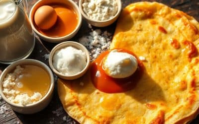 Pâte à crêpes au beurre noisette : recette savoureuse
