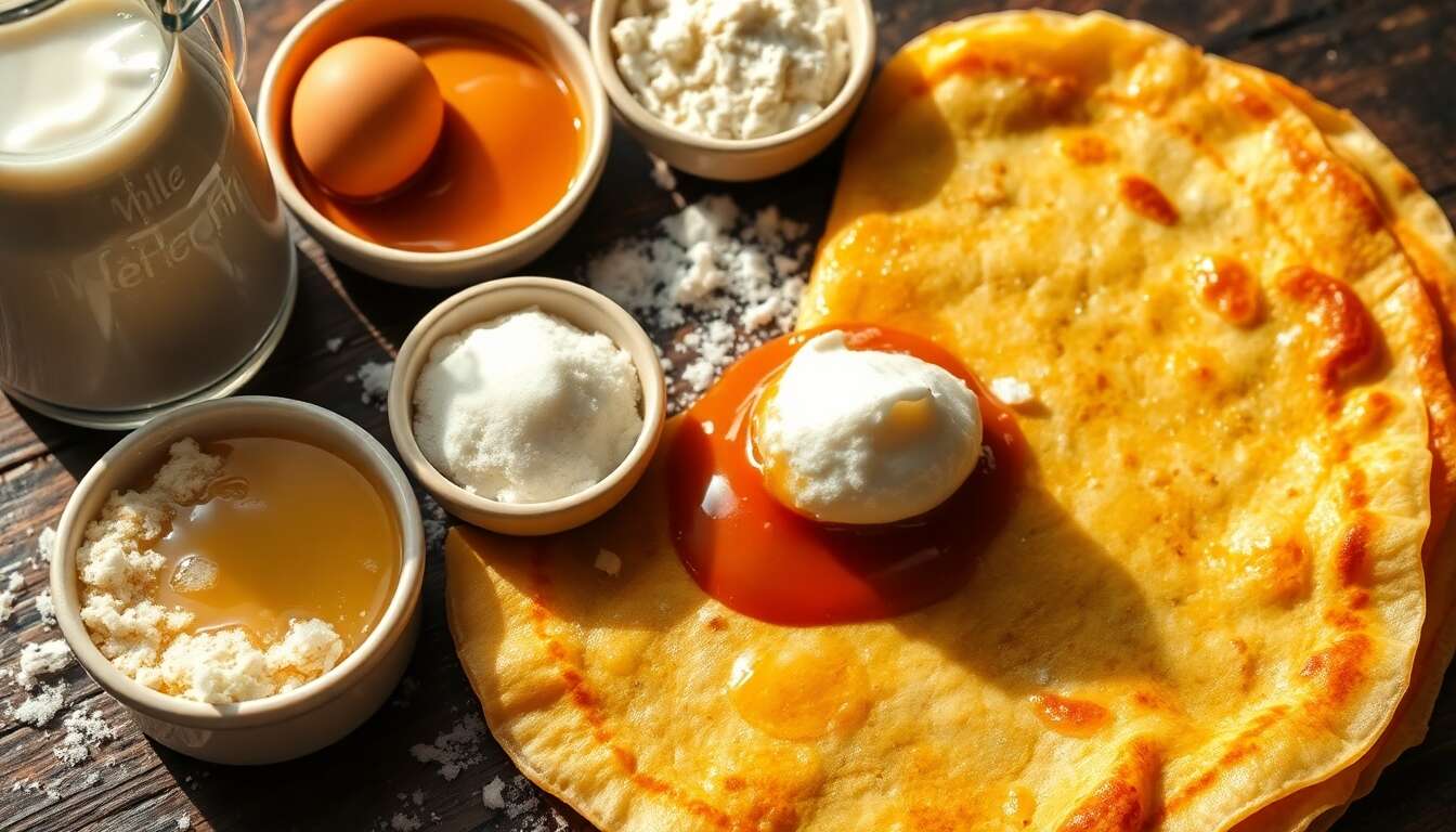 Pâte à crêpes au beurre noisette : recette savoureuse