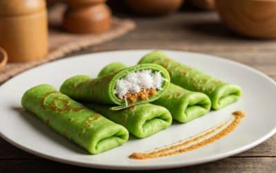 Crêpes balinaises Dadar Gulung : recette exotique à découvrir