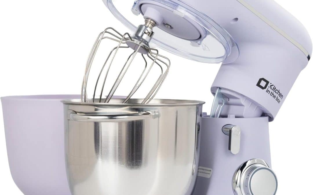 Test du robot pâtissier Kitchen in the box : performance 1300W lilas