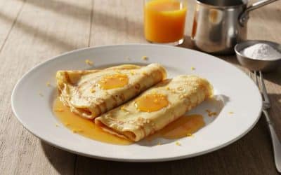 Crêpes Suzette : recette facile et savoureuse