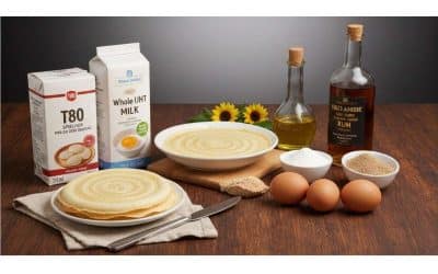 Pâte à crêpes à la farine d’épeautre au Thermomix : recette facile et savoureuse