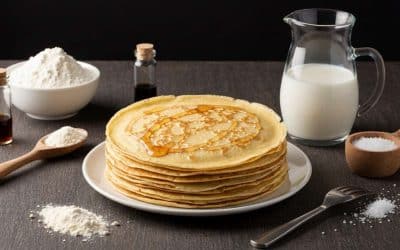 Crêpes Faciles : recette avec 3 Œufs