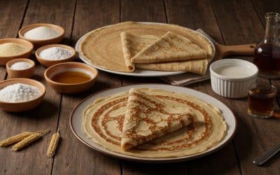 Crêpes à la farine de seigle : découvrez la recette savoureuse