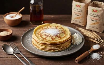 Crêpes sucrées sans repos : recette rapide et délicieuse