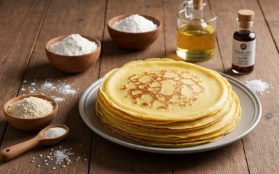 Crêpes à la farine de maïs : recette facile et savoureuse