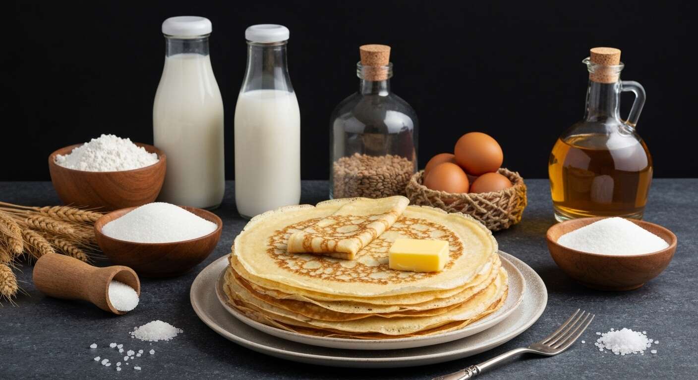 Recette de Crêpes Bretonnes Traditionnelles