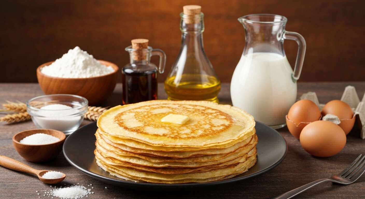 Recette de pâte à crêpes pour 10 personnes