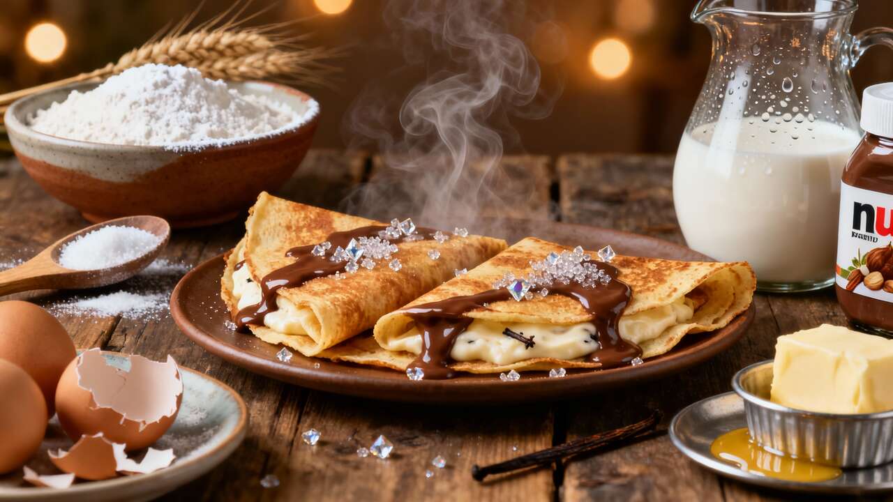 Crêpes de rêve au Nutella : recette gourmande