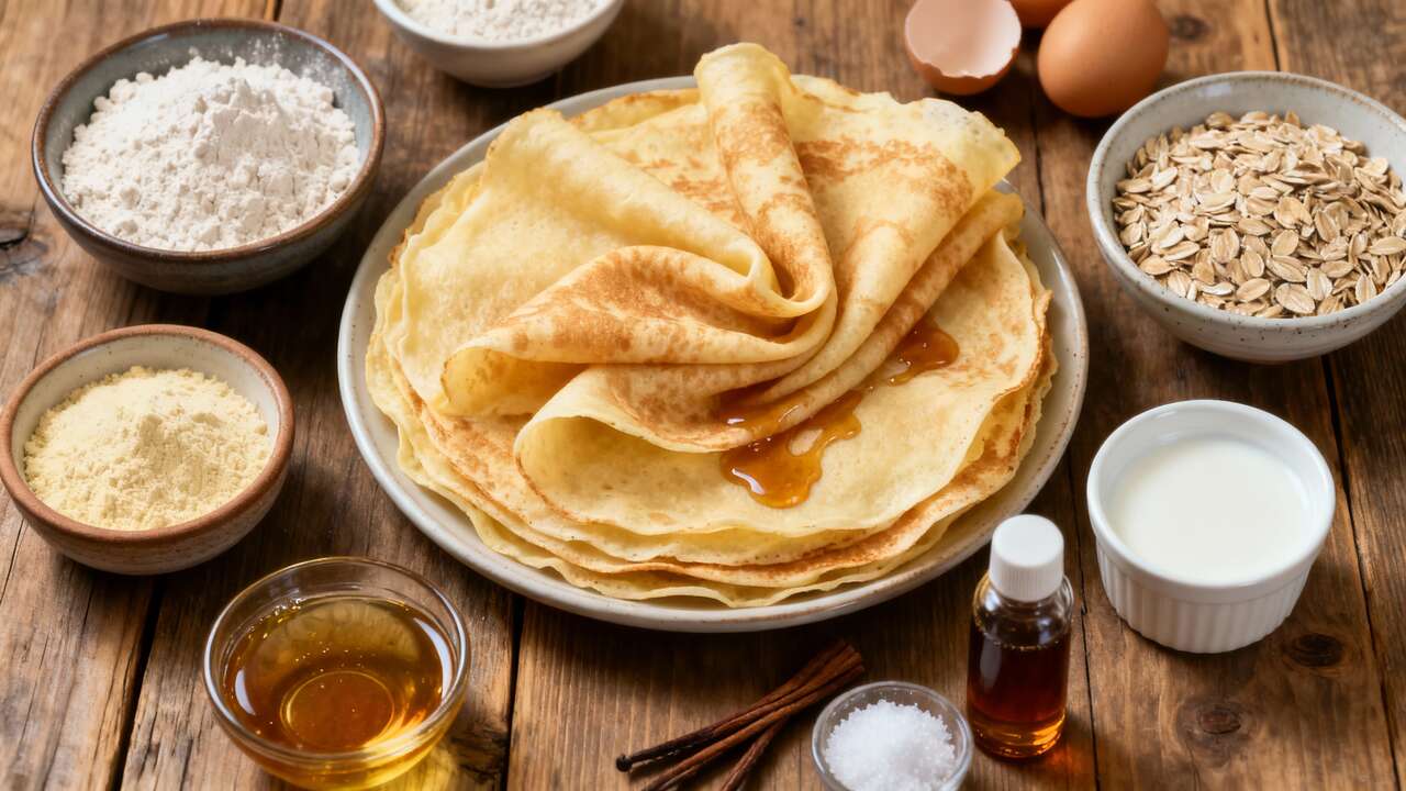 Pâte à crêpes healthy : recette légère et savoureuse