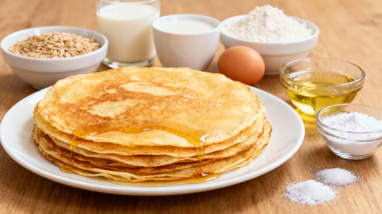 Crêpes Faciles avec 1 Œuf : recette Simple et Rapide