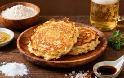 Crêpes japonaises au sarrasin et à la bière : recette savoureuse