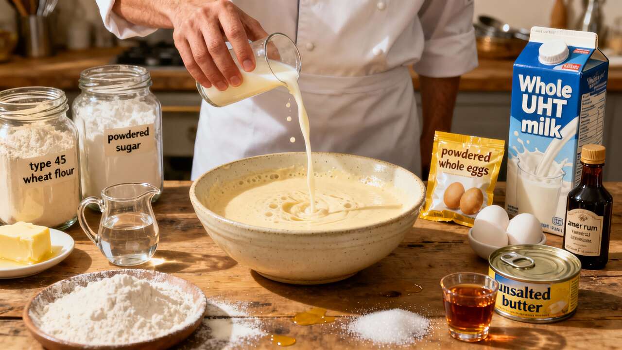 P&acirc;te &agrave; cr&ecirc;pes au Thermomix : recette facile et rapide