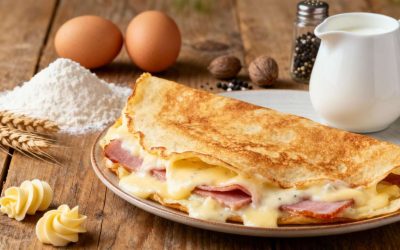 Crêpes au jambon avec Thermomix : recette facile et rapide
