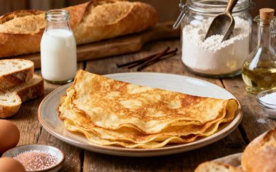 Crêpes de pain rassis : anti-gaspi et savoureuses !