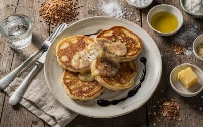 Galettes savoureuses à la fondue d&rsquo;oignons