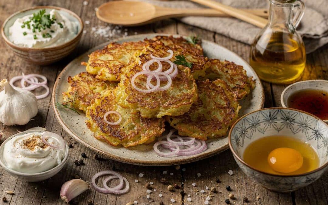 Galettes de pommes de terre et cervelle des Canuts : recette gourmande