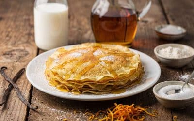 Crêpes ivrognes à la vanille : recette gourmande