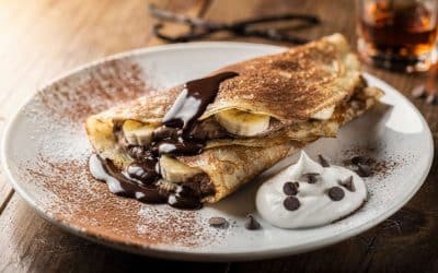 Crêpes aux bananes et chocolat : délice gourmand