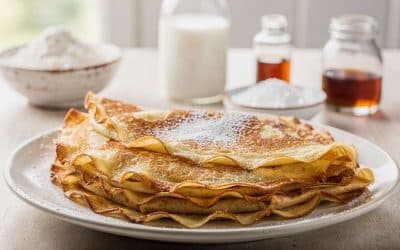 Crêpes de fête foraine : une recette savoureuse pour le goûter