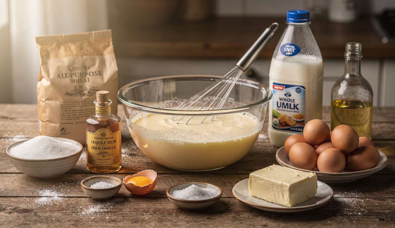 Recette inratable de p&acirc;te &agrave; cr&ecirc;pes maison