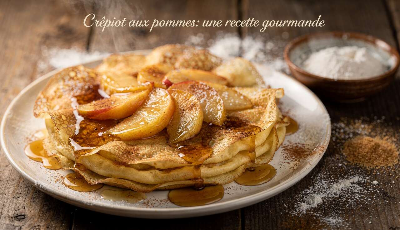 Cr&ecirc;piot aux pommes : une recette gourmande