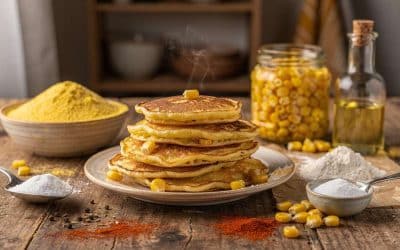 Petites crêpes au maïs : recette gourmande facile