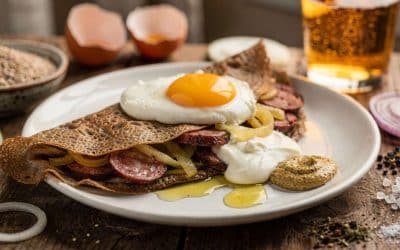Crêpes à l&rsquo;andouille : une recette savoureuse