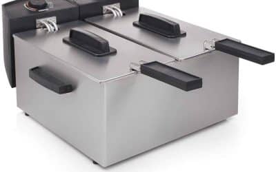 Test de la friteuse double cuve Princess 3 600 W 6 L