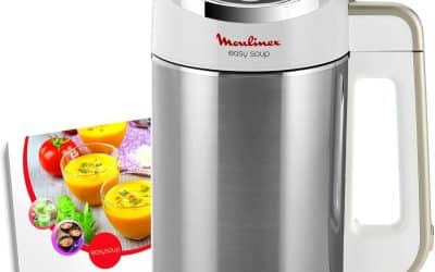 Test du Blender Chauffant Moulinex Easy Soup LM841110 : performance et Polyvalence