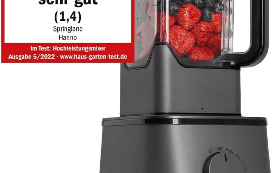 Test du mélangeur haute performance SPRINGLANE Hanno 2000W : puissance et efficacité