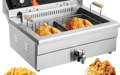 Test : friteuse commerciale VEVOR 2250 W, puissante et spacieuse