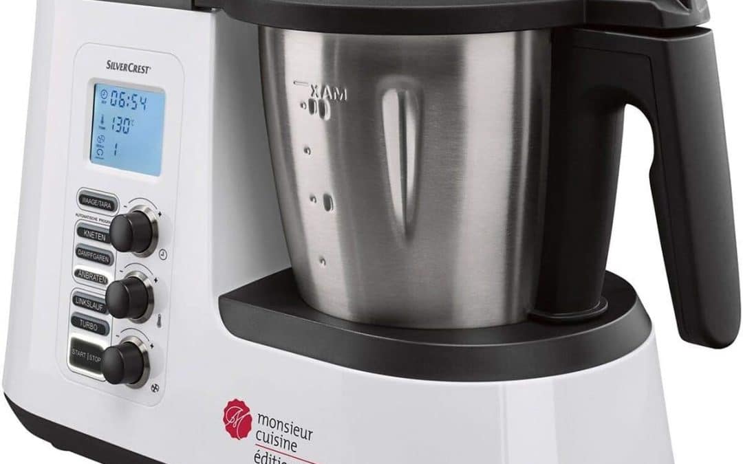 Test Silvercrest Monsieur Cuisine : multifonction performant en noir et argent