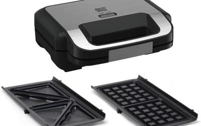 Test : tefal Jamie Oliver SW70J810 appareil à croque-monsieur 2 en 1 en acier inoxydable