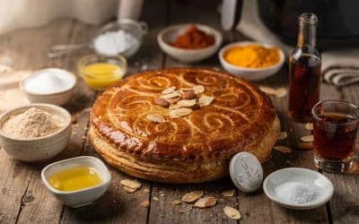 Galette des Rois frangipane d&rsquo;antan au Airfryer