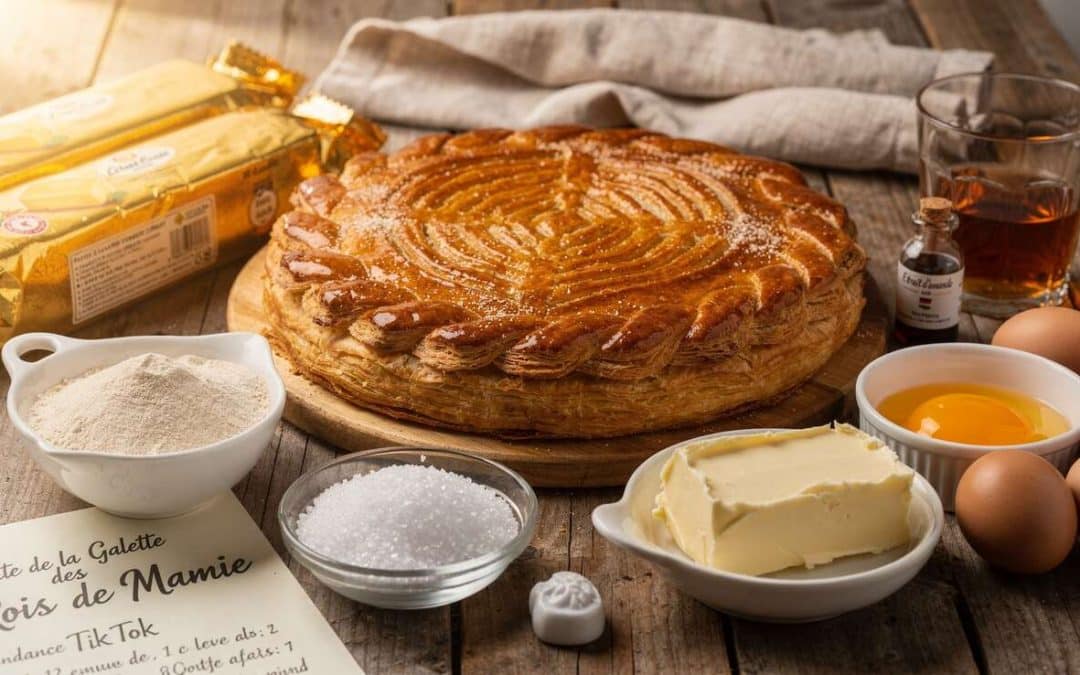 Recette de la Galette des Rois de Mamie tendance TikTok