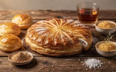 Galette des Rois Soleil à la Noisette par Cyril Lignac