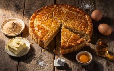 Galette des Rois traditionnelle à la frangipane : recette facile et savoureuse