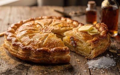 Galette à la frangipane : recette facile et savoureuse
