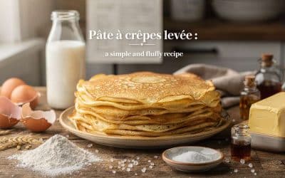 Pâte à crêpes levée : recette simple et moelleuse