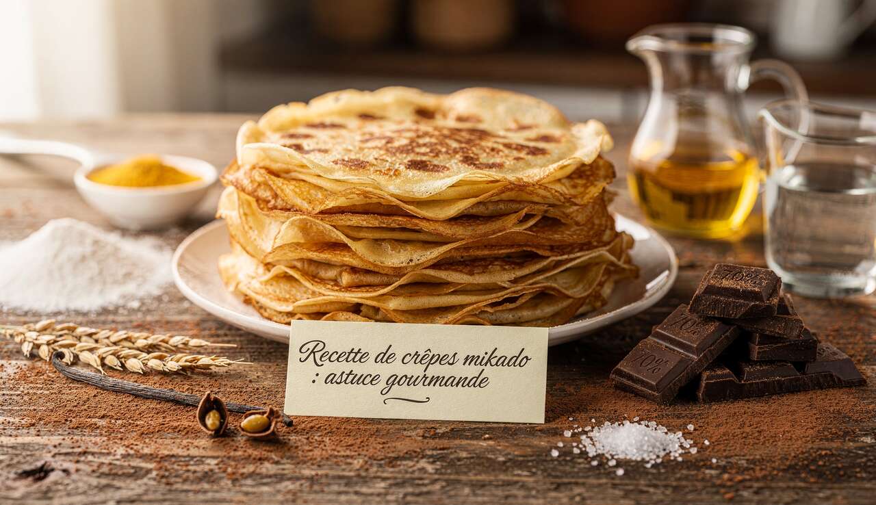 Recette de crêpes mikado : astuce gourmande