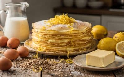 Gâteau de crêpes à la crème citron de Cyril Lignac : la recette idéale