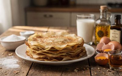 Recette facile de crêpes du mercredi