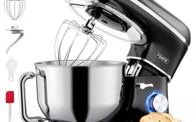 Test du robot pâtissier Fentic : puissance 2000W et bol 6, 2L en inox