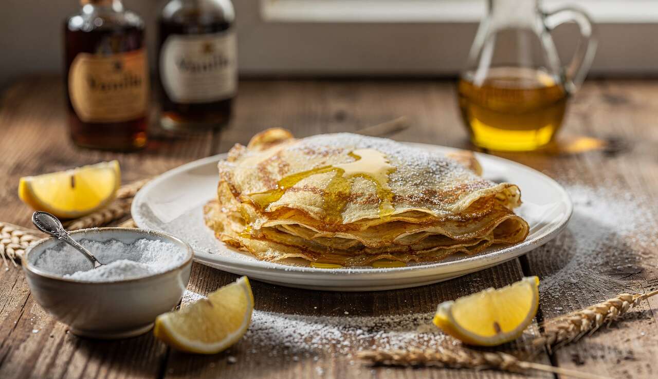Crêpes au jus de citron : recette facile et savoureuse