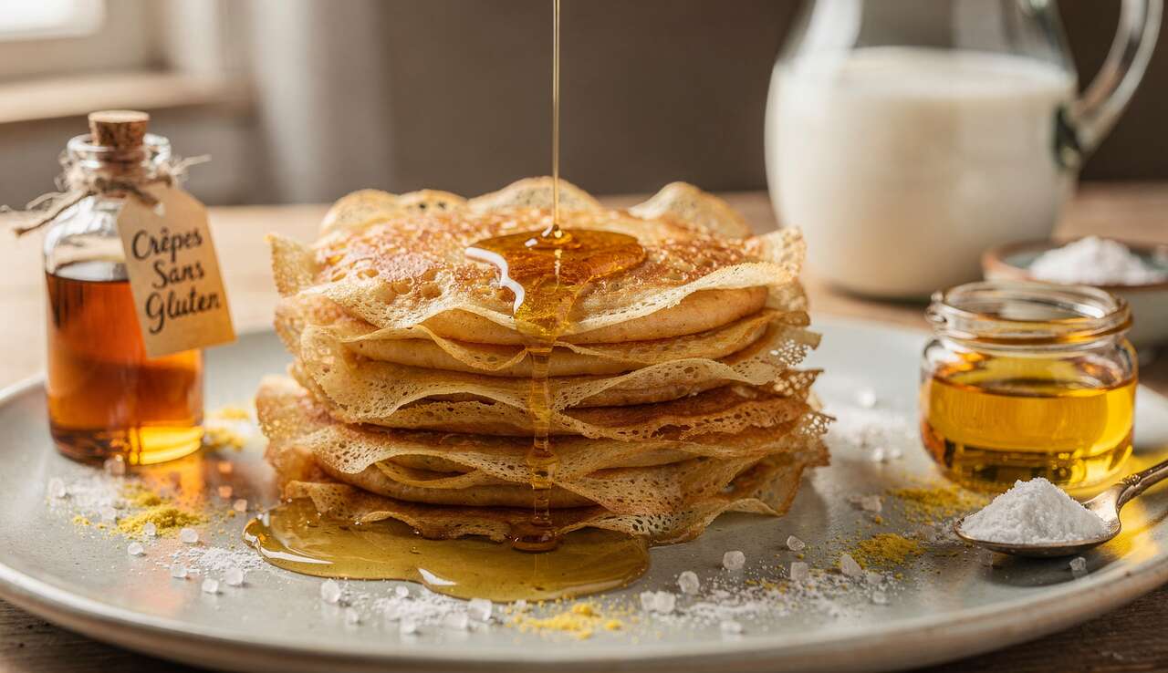 Crêpes Sans Gluten : recette Facile et Délicieuse