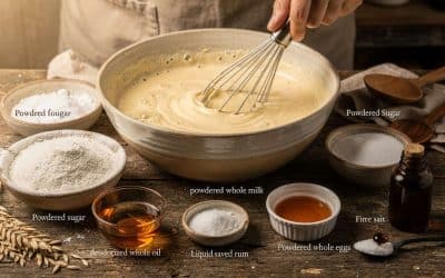 Recette pâte à crêpes au rhum : savourez l&rsquo;originalité