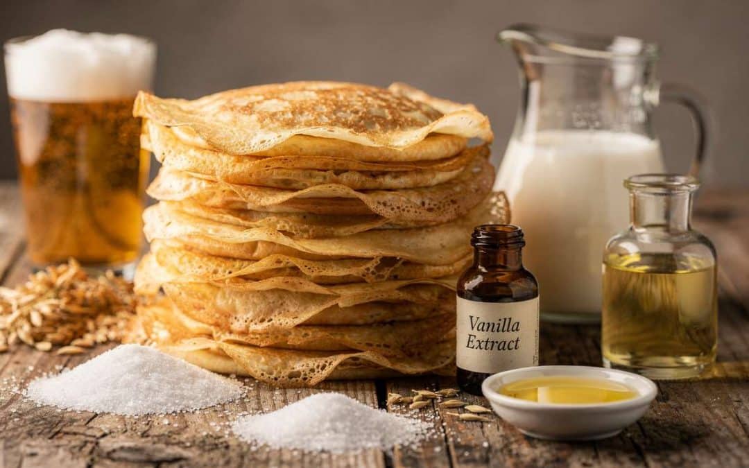 Pâte à crêpes à la bière : recette savoureuse et légère