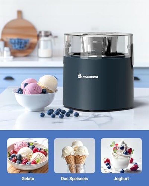 Explorez les caractéristiques de la sorbetière Aaobosi avec bac de congélation automatique de 1, 5 l, idéale pour préparer des sorbets maison facilement et rapidement. Parfait pour les amateurs de desserts glacés.